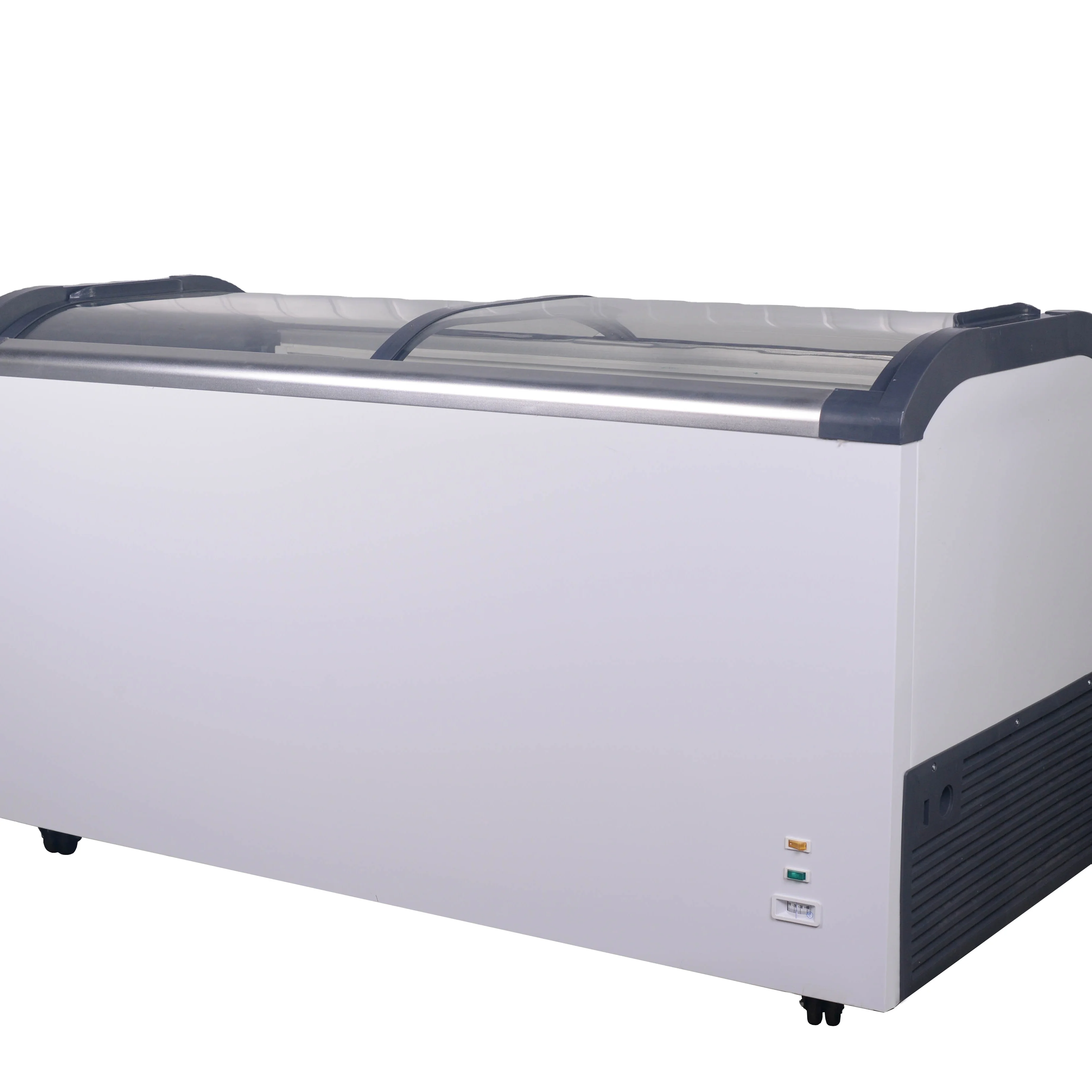 

Smad Manufacturer Ice Cream Big Capacity Street Glass Door Gelato Freezer for DDH-700W4