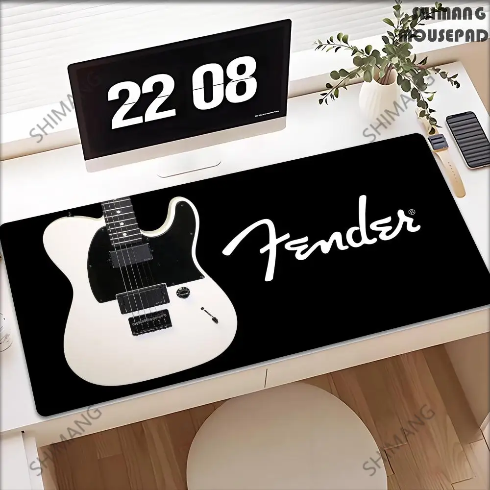 

Large Xxl Mousepad Fender Guitar Mouse Pad Gamer Keyboard Mat Game Mats Office Accessories Mausepad Gaming Computer Table Stitch