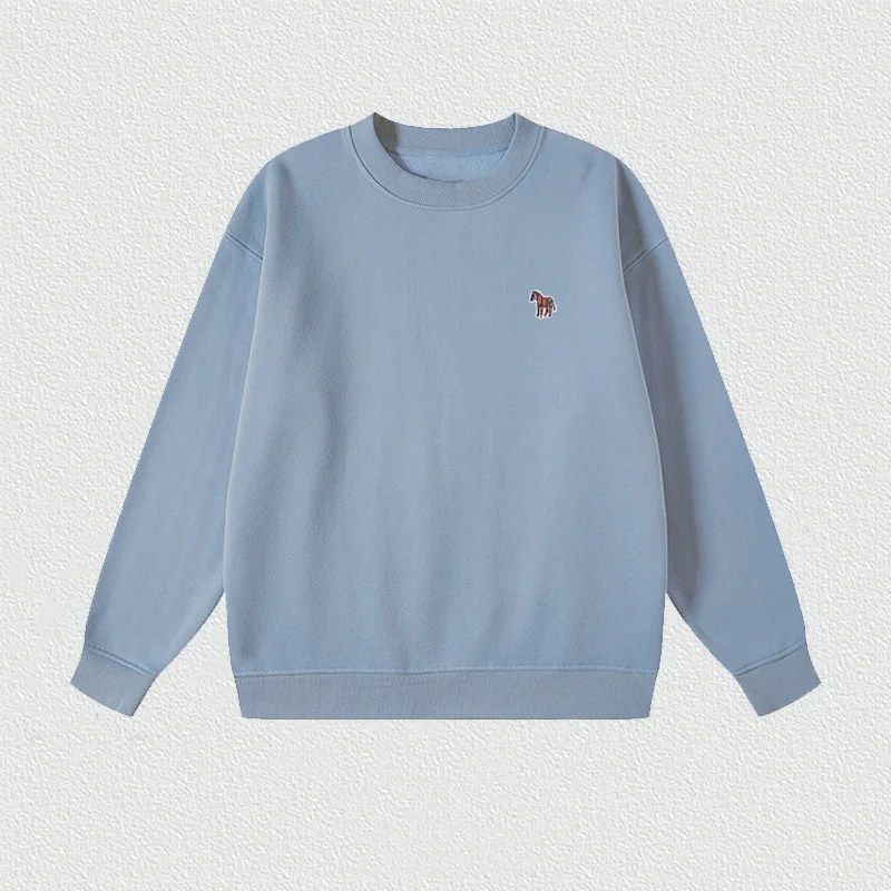 Melhor venda 2025 novo modelo de qualidade bordado das mulheres dos homens moletom outono inverno manga longa algodão hoodie clássico aconchegante topos