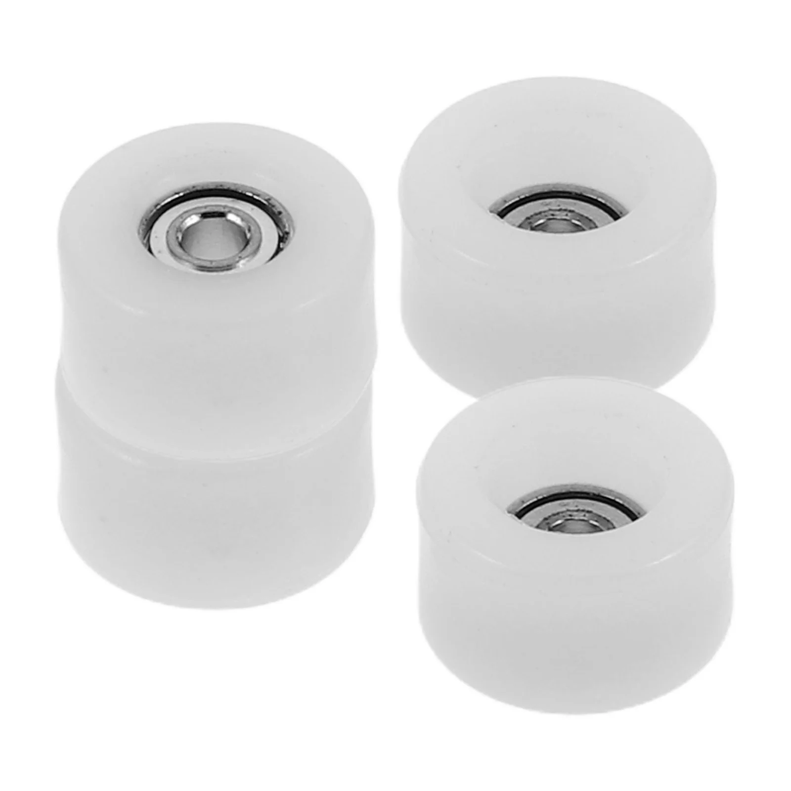 4pcs Finger Skateboard Wheels With Bearings Finger Skateboard Professional Wheel Practical Wheel Skateboard Wheel Reusable Wheel