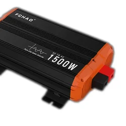 FCHAO PSC-1500W-C DC 12V/24V/48V TO AC 110V 220V 50HZ pure sine wave home lithium 1500w power inverter