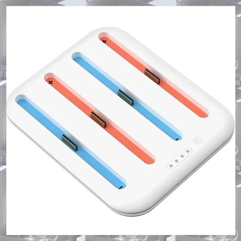 

Hot Selling-For Switch 2 Left And Right Handle Charging Base For Joy Con Switch 2 Handle Quad Charging Base With LED Light,For S