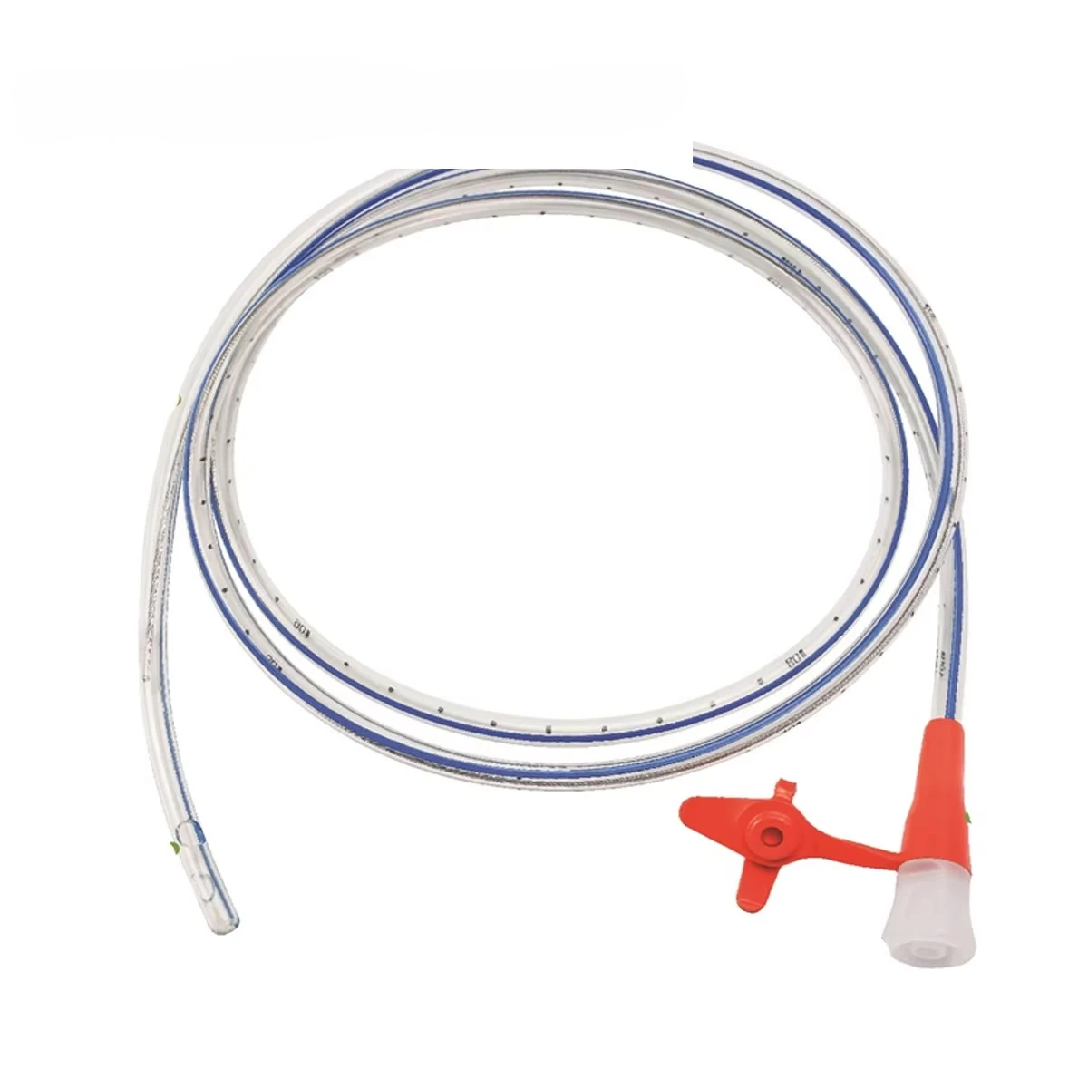 Nasogastric Feeding Tube PU/PVC Material CE Certified Class II Medical Device Various Sizes (F6-F24)