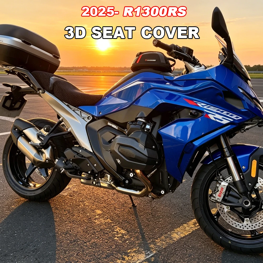 

R 1300 RS 2025- Accessories Motorcycle Seat Cover For BMW R1300RS R 1300RS Seat Cover Seat Protect Cushion 3D Airflow Seat Cover