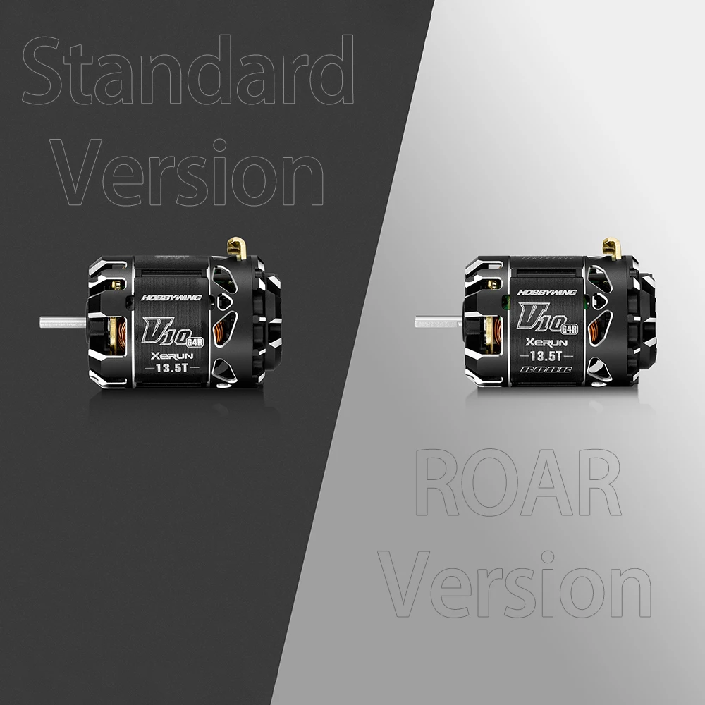 HOBBYWING XeRun V10 G4R إصدار رور محركات بدون فرش مستشعرة 13.5T 17.5T 21.5T 1/10 RC الانجراف سباق بجولة اكسسوارات السيارات