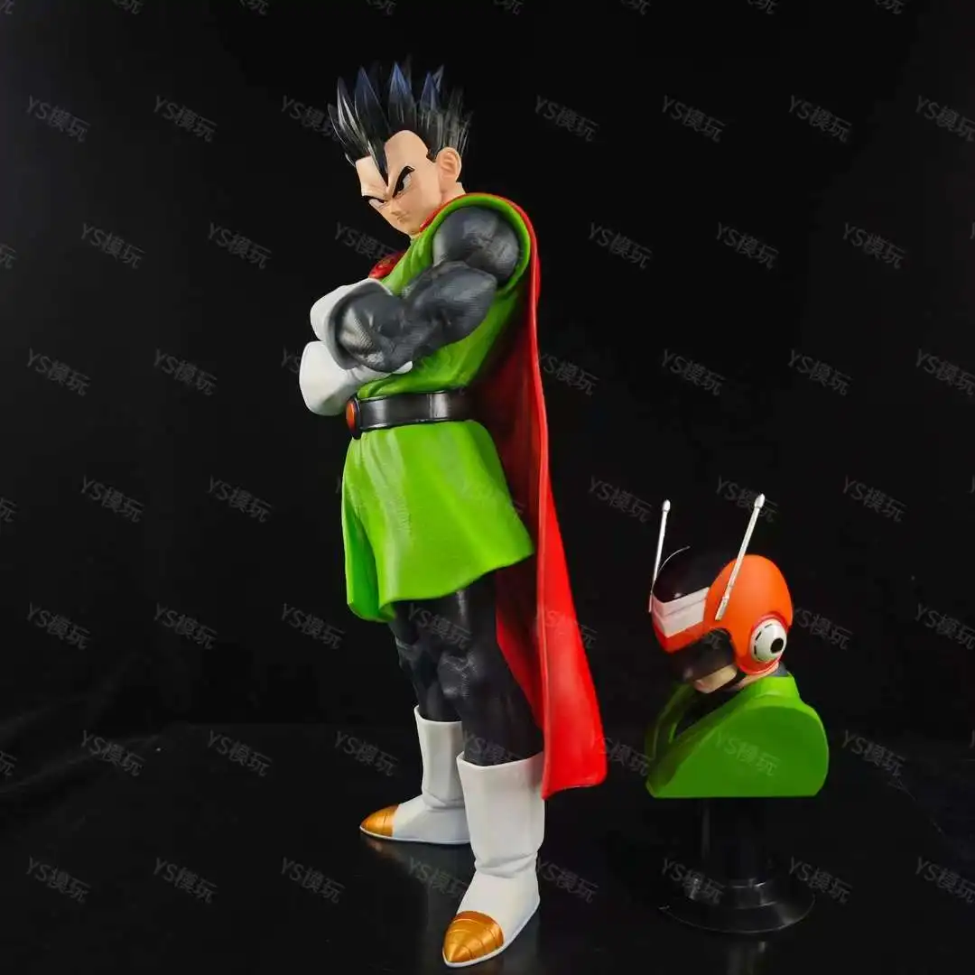 33 cm/13 Zoll Dragon Ball Anime Charaktere Superman Gohan Doppelkopf PVC Actionfigur Figur Modell Sammlung Dekoration