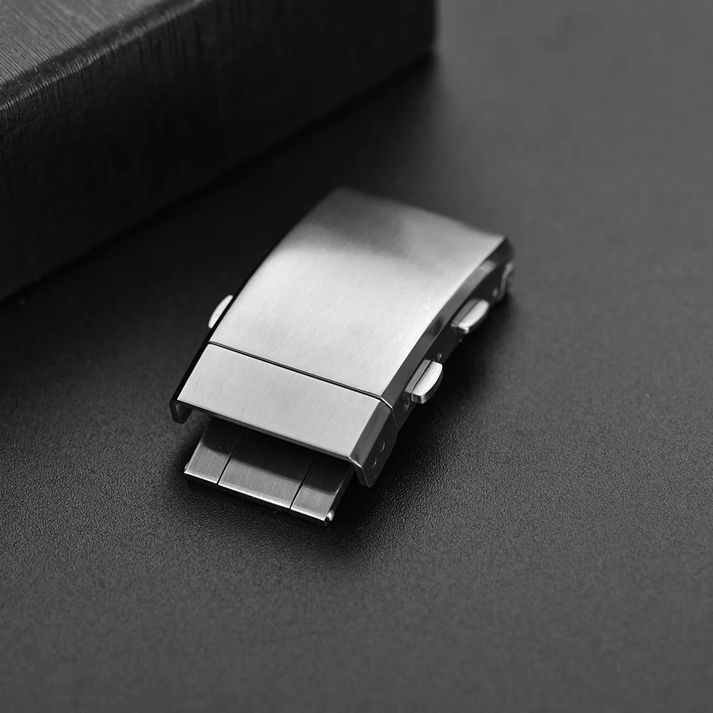 

Премиум 18/20/22 мм, пряжка для часов из нержавеющей стали 316L, роскошная регулируемая складная пряжка, металлическая застежка, сменные аксессуары для часов