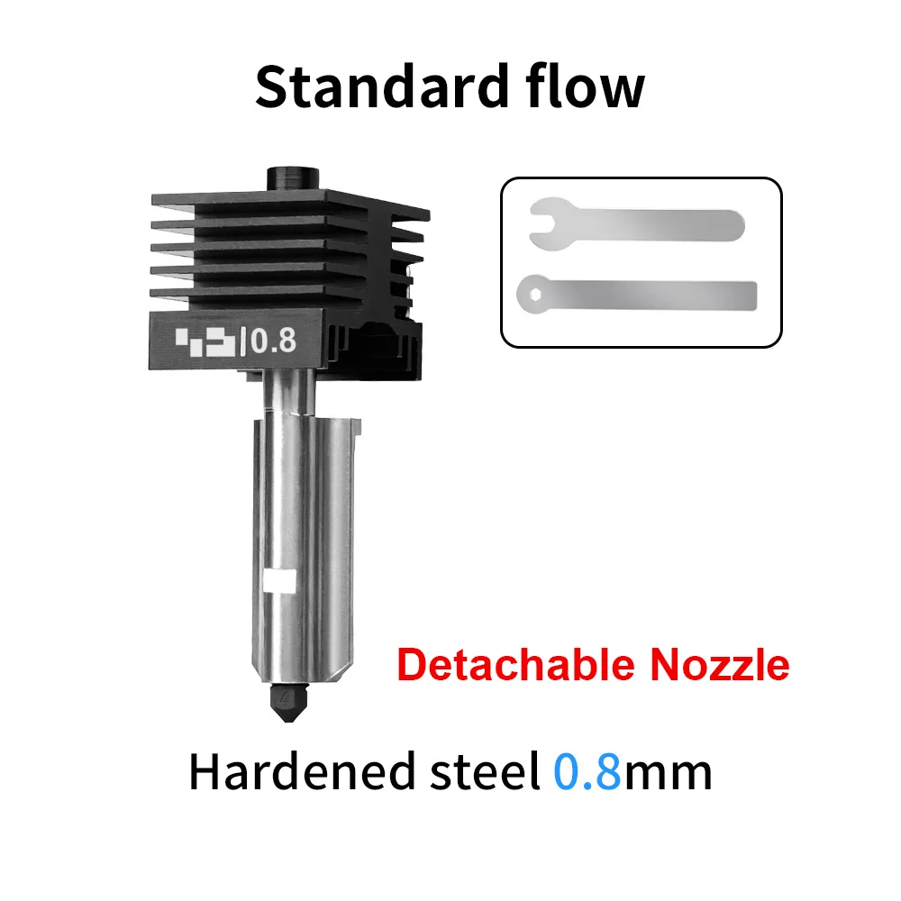 Upgrade für Bambu Lab P2S Hotend Bambulab H2D H2S Düse 0.4 0.6 0.8 Hot End Kit Qualitätsgarantie H2D H2C Zubehör