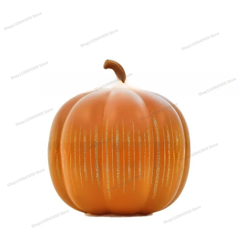 For laser glass jack-o-lantern flash light with timing function Halloween luminous ornament