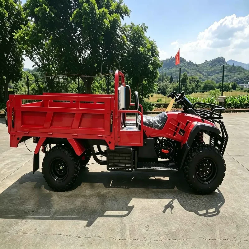 for Agricultural Off-Road Vehicle Thickened Load-Bearing Frame Power Foot 4WD Material Transport Tipping Bucket Beach Model
