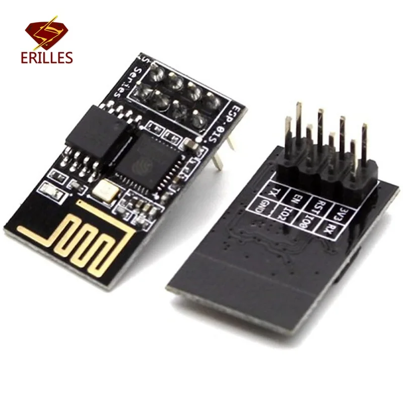 Esp8266 serielle wifi modul ESP-01 aktualisiert drahtlose transceiver board 3,3 v für arduino echtheit garantiert