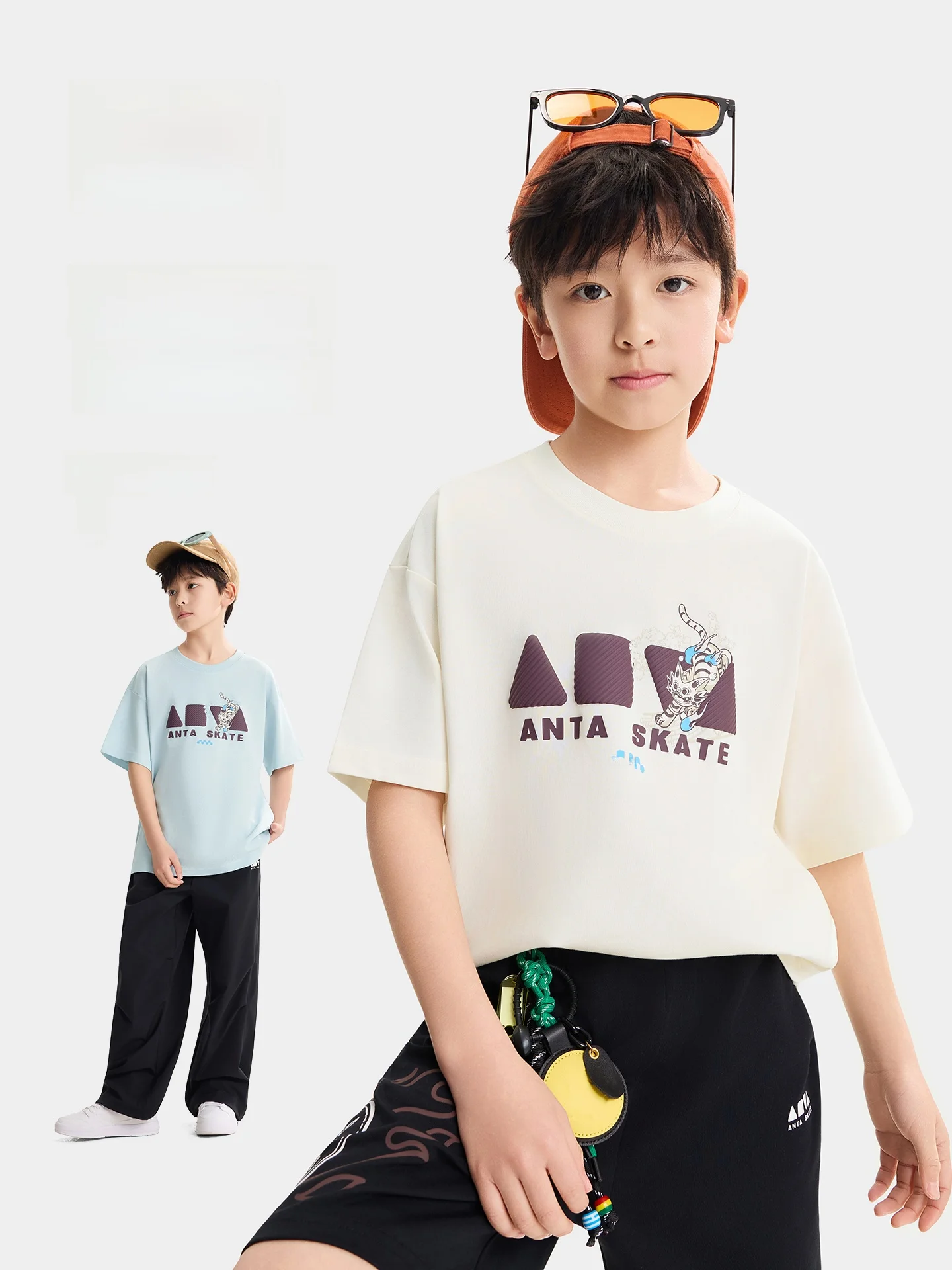 cool-feeling-short-sleeve-t-shirt-for-boys-big-kids-trendy-cotton-sensation-children's-wear-summer-new-arrival