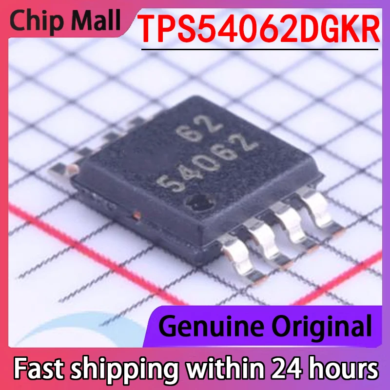 

5 шт. новый оригинальный TPS54062DGKR Шелковый экран 54062 посылка TSSOP8 DC-DC чип питания подлинный