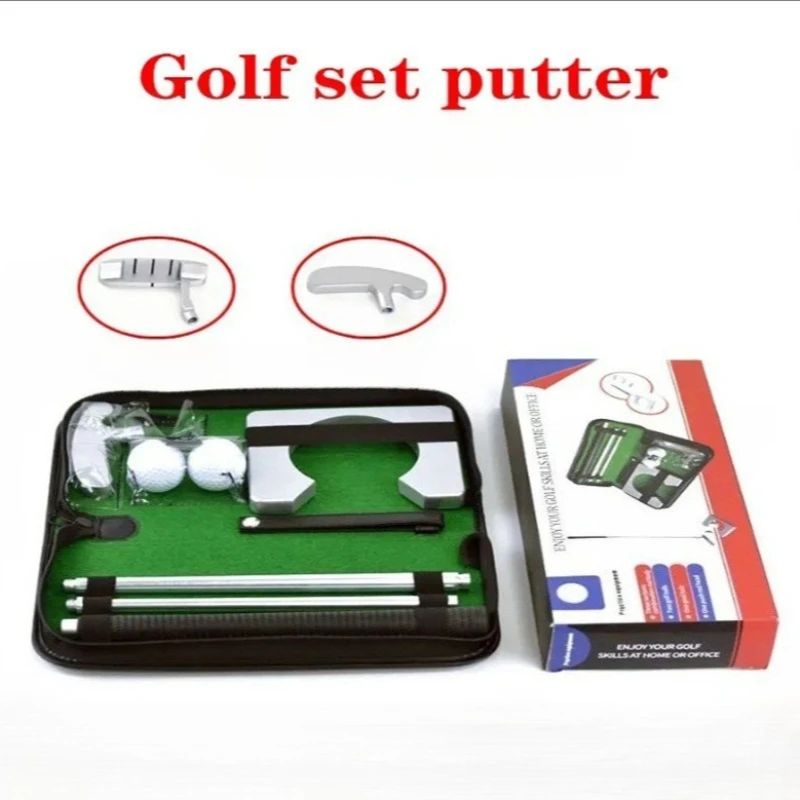 Detachable Golf Putter Sets Beginners Practice Durable Golf Clubs Three Sections Portable Cue Professional Sports Equipments