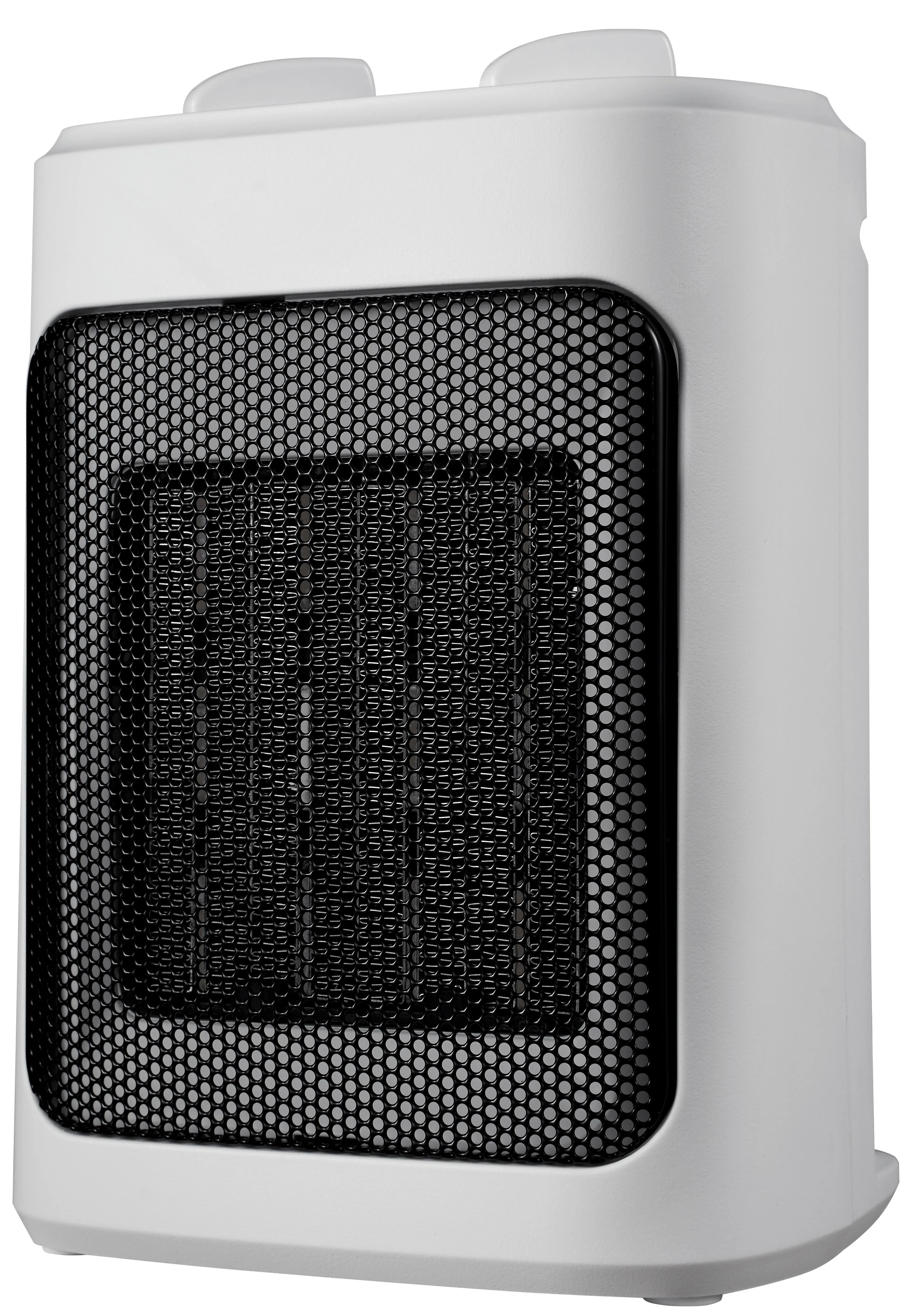 Used Mainstays 1500W Ceramic Fan-Forced Electric Space Heater Portable Personal Desktop Radiator Warmer for Home Office, White