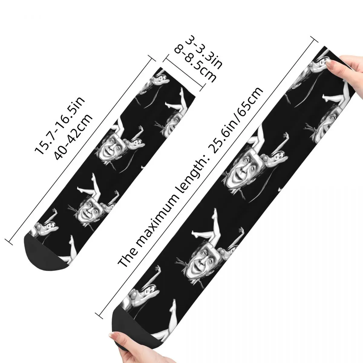 Calcetines de película de terror The Munsters para hombre y mujer, medias cálidas supersuaves, accesorios para todas las estaciones, la mejor Idea de regalo