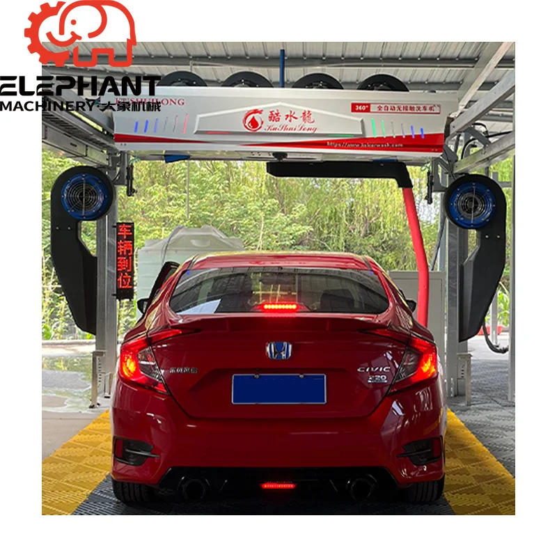 New Product Touchless Full Automatic Car Washing Machine for Gas Station Customizable OEM  360 Rotary Wash Contactless Smart