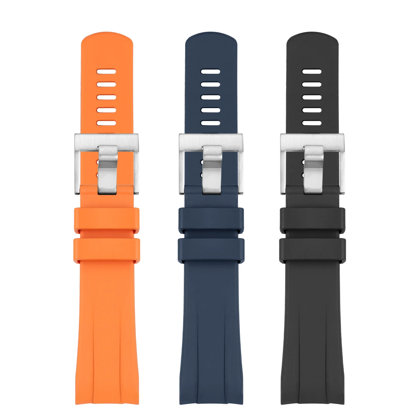 Replacement Rubber Dive Strap for Seiko Prospex 'Turtle' SRP777 SRP773 SRPC25 SRPA21, 22mm Waterproof Sports Band for Men