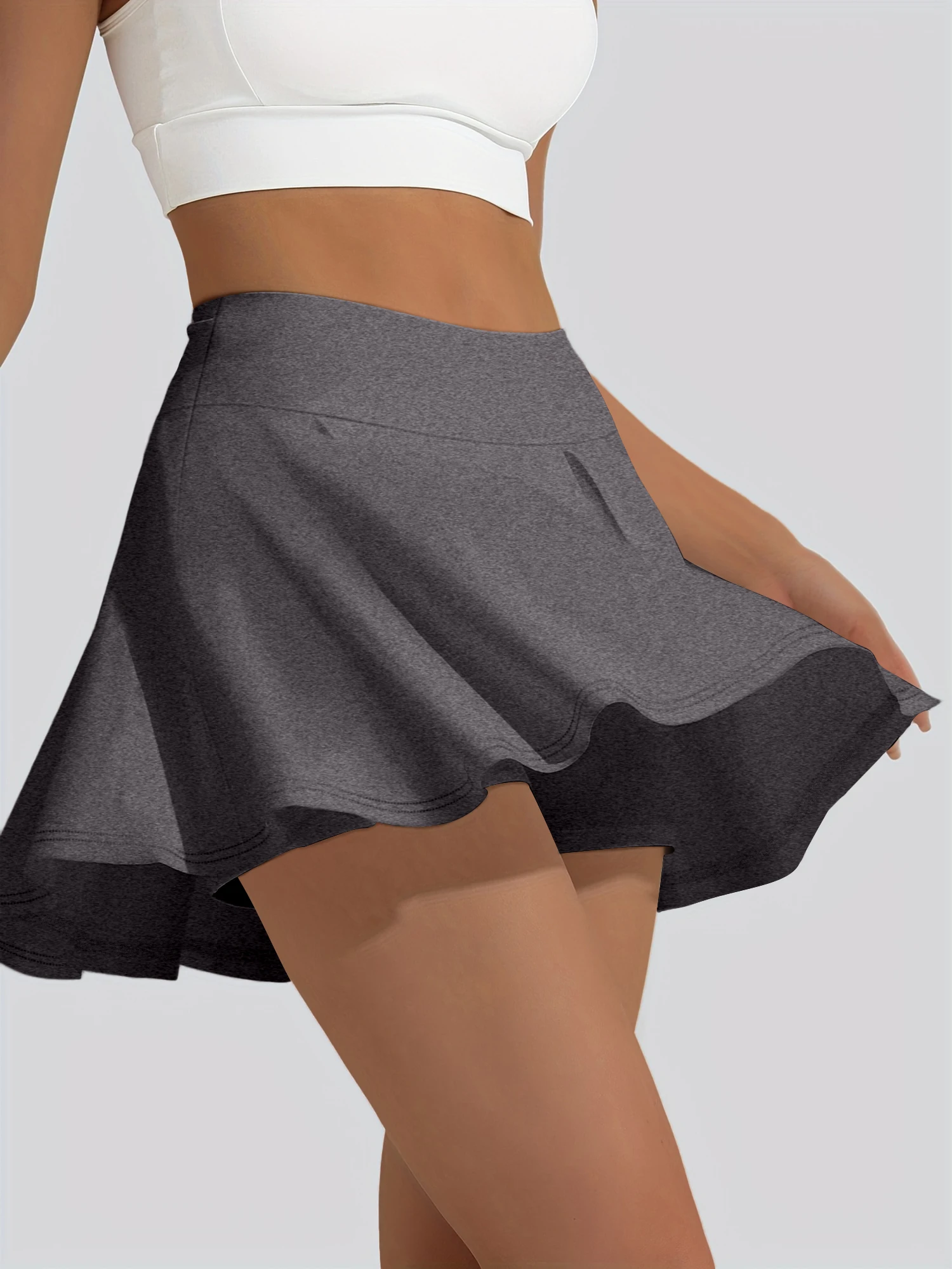 

Ретро-юбка плиссе в стиле Y2K 90-х для женщин, с высокой талией, расклешенная, облегающая, с защитой от просвечивания, на подкладке, в милом и стильном исполнении для музыкальных фестивалей