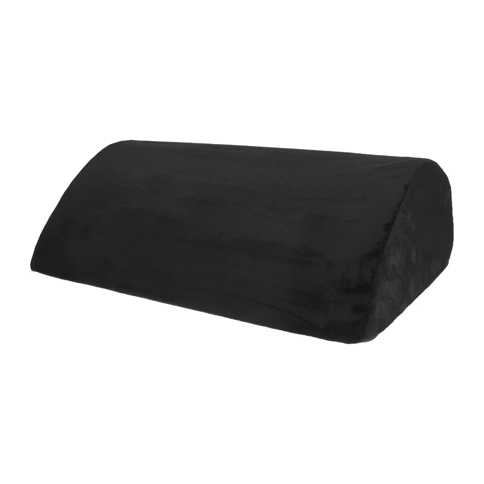 Portable Memory Foam Foot Rest Teardrop Wing Design Non-Slip Under Desk Foot Cushion Washable Cover for Office Home Travel