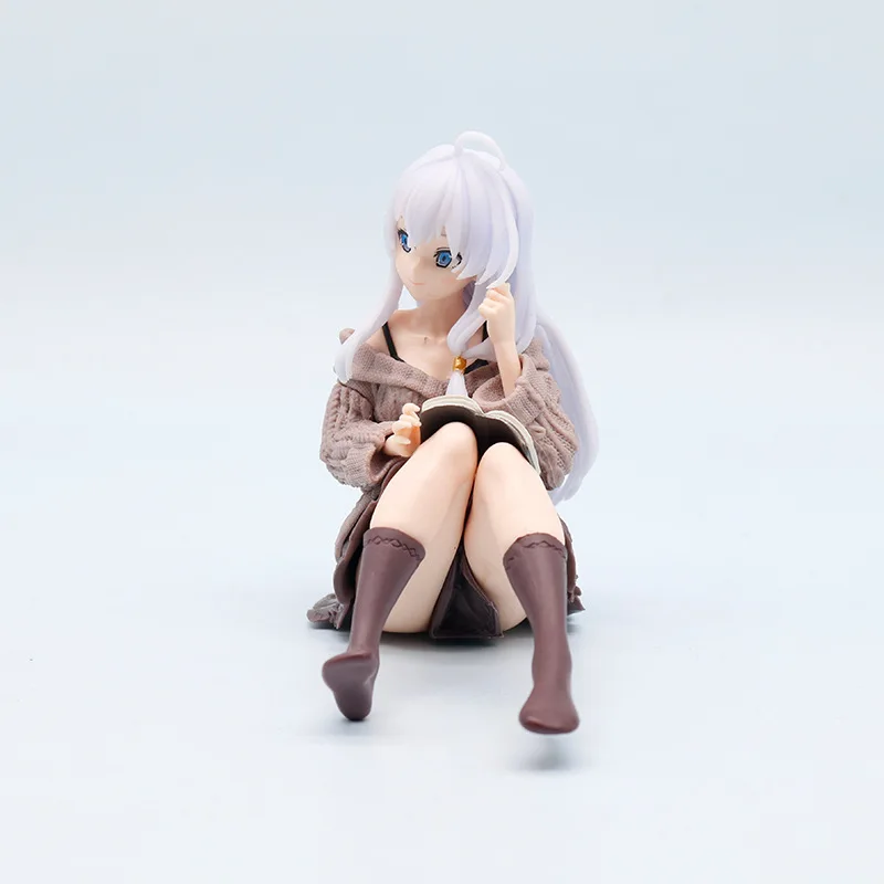 Wandering Witch: The Journey of Elaina Figurine Kawaii Anime Girl PVC Miniatures Ornaments Model Doll Toy Garage Kits GK Figures