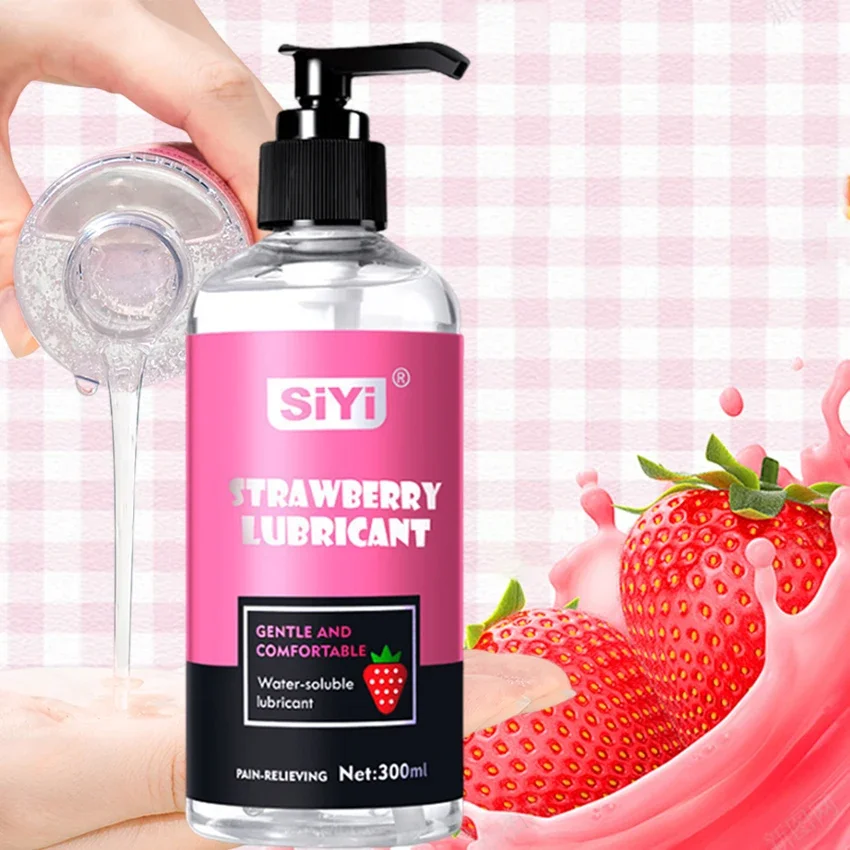 Lubricant for Sex Fruity Strawberry Love Gel Anal Lubricantion Lubricants Session Water Based Lube Gay Vaginal Oral oil Adult 18