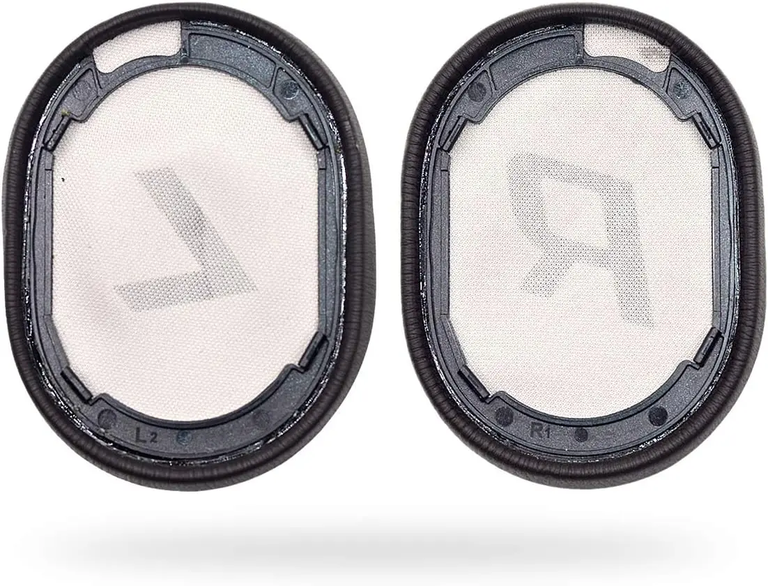 Pengganti pelindung ikat kepala hitam dan bantalan telinga coklat sarung bantal suku cadang untuk Plantronics Backbeat Pro 2