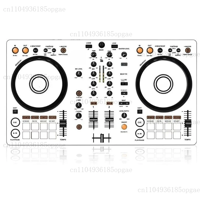 DDJ-FLX4 Film All-in-One-Maschine FLX4 Controller Disc Player ddjflx4 Aufkleber weiß