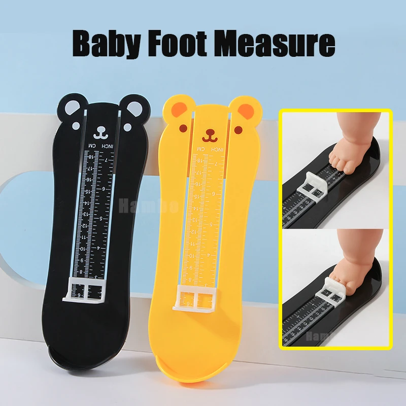 Baby Foot Measure Kids Foot Ruler Shoes Size Measuring Meter Children\'s Feet Measure Tool Toddler Infant Foot Measurement Gauge