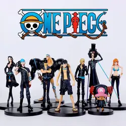 Hot Anime Figure One Piece Toys 16-23cm Brooke Black Series Model Dolls Pvc Action Figure Collection Decoration Birthday Gifts