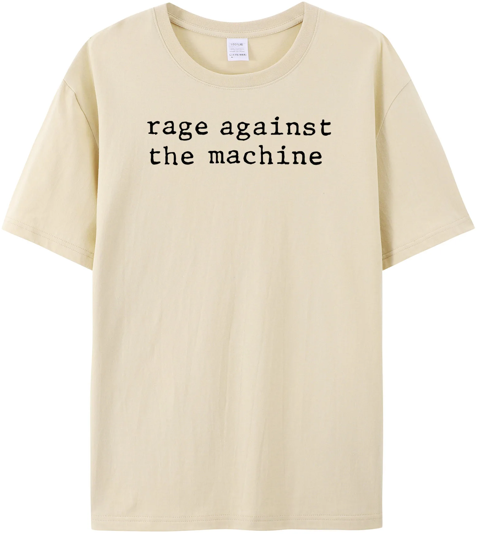 الغضب ضد الآلة. تي شيرت RATM Rap Metal Rock Lovers Hispter Streetwear Premium Summer