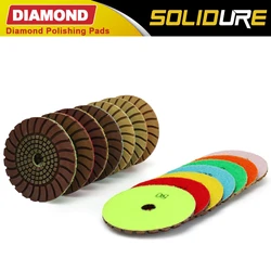 4 inch/100mm Quartz Granite Countertop Diamond polishing Pad Wet Stone Marble Polish tools copper bond and resin part