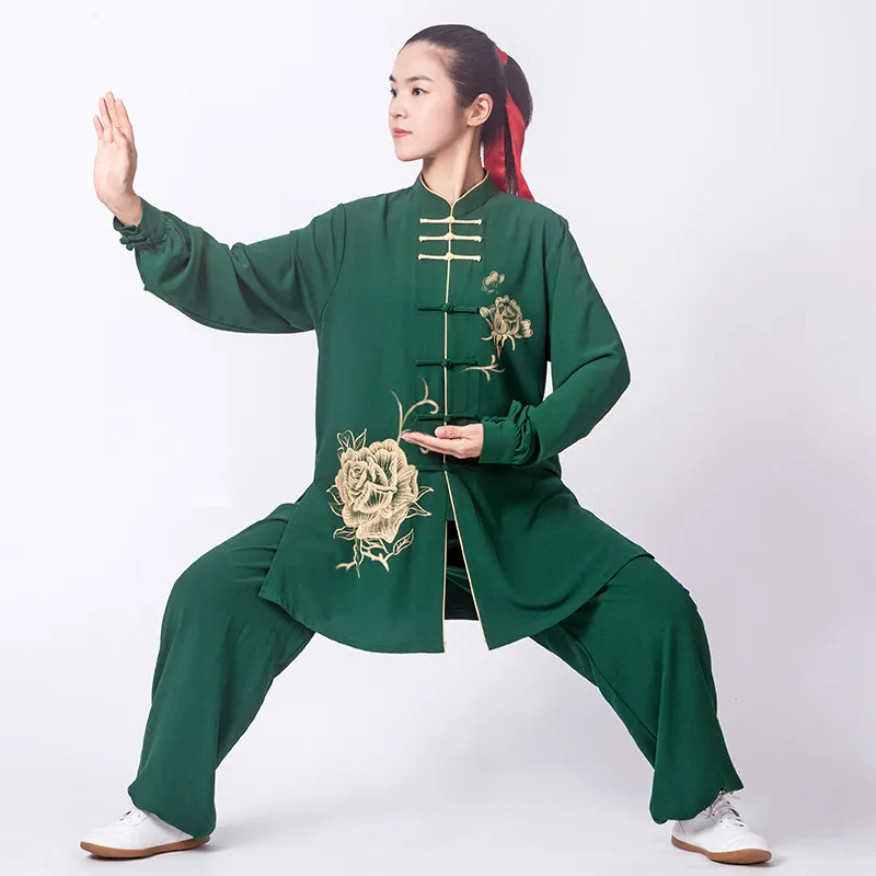 Martial Arts 2026 New High-End Tai Ji Suit Women's Clothing Cotton Linen Exercise Men's Chinese Style Spring and Autumn