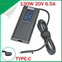 New 130W Usb-c Type C 20v 6.5A Laptop Charger For Dell XPS 15 9570 9575 DA130PM170 HA130PM170 HA130PM130 AC Power Supply