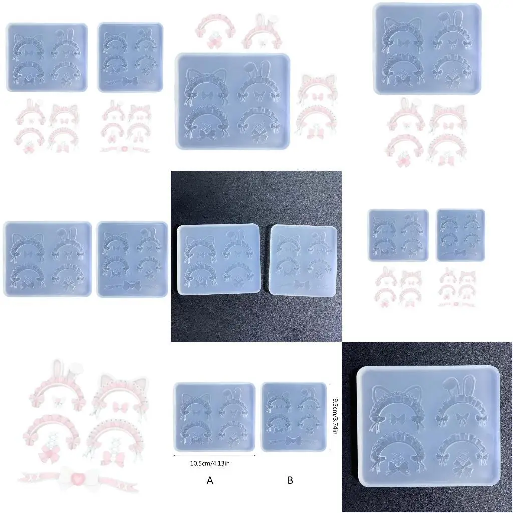 

Unique Diy Silicone Mold for Making Maid Accessories Perfect for Craft Enthusiasts Costume Designers and Makeup Artists