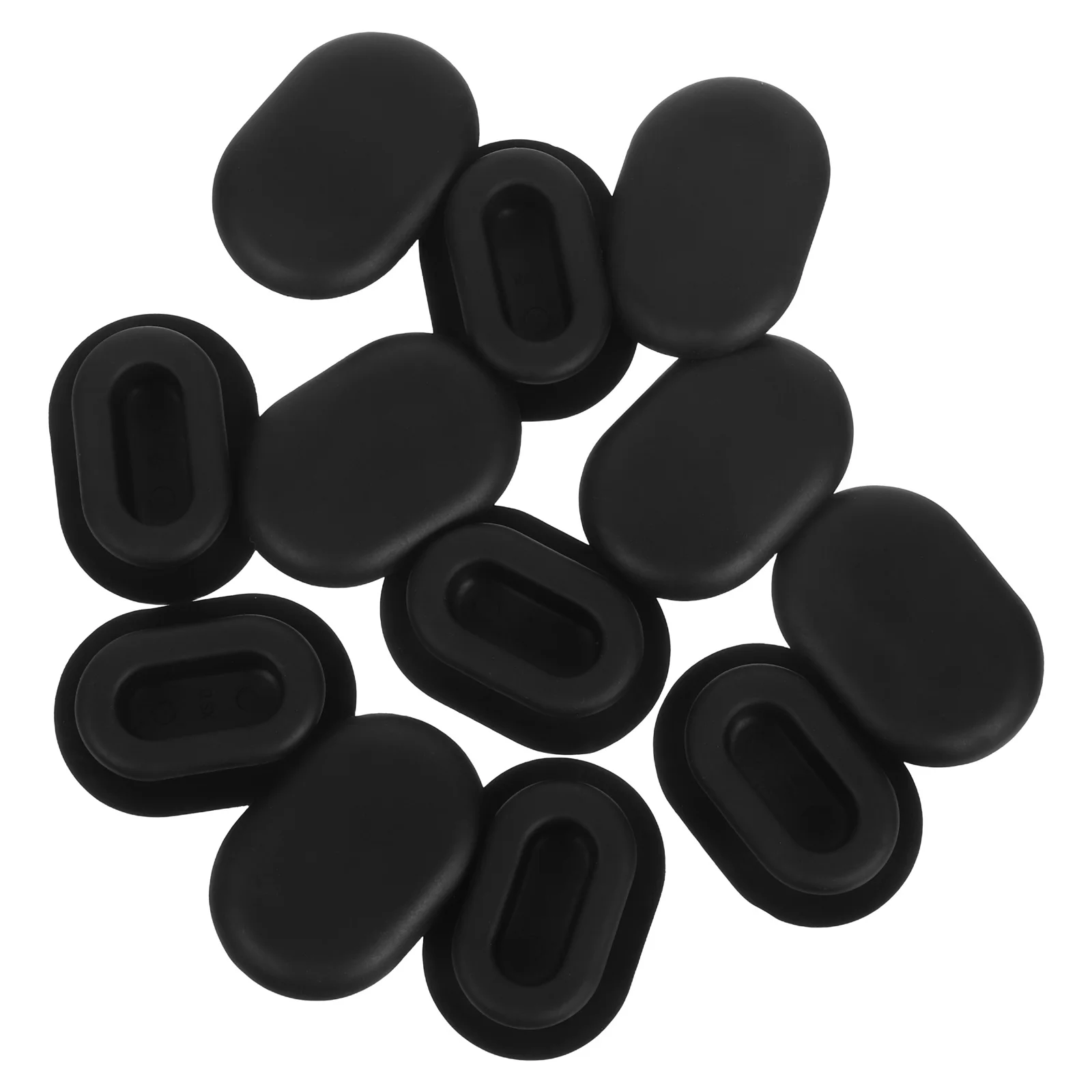 

Durable 12pcs Plastic Bungs Stopper Car Door Seal Cap Waterproof Dustproof Plug for Round Hole Auto Accessories Cover