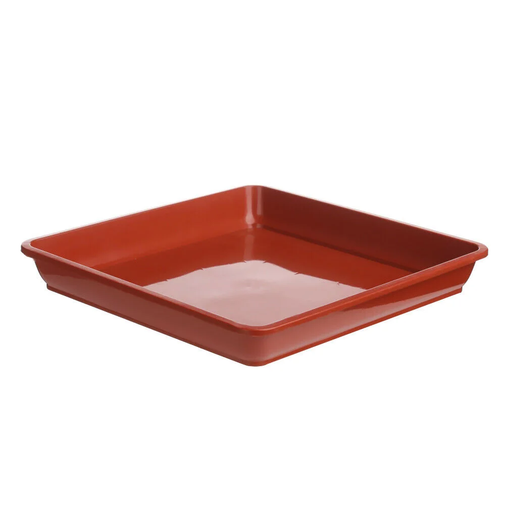 Square Plastic Outdoor Indoor Daily Drip Tray Flower Pot Tray Garden Supplies Planter Tray