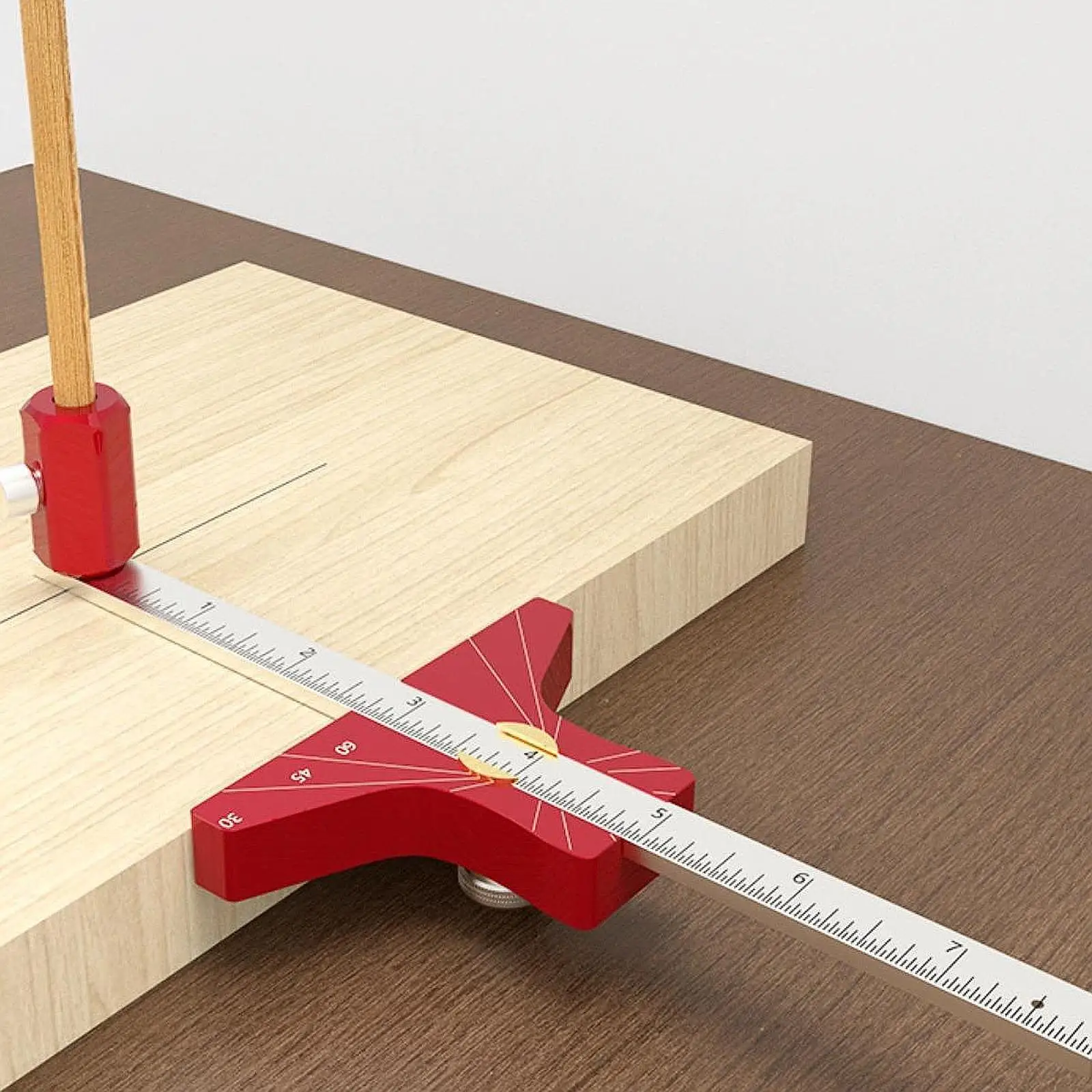 

Woodworking Ruler Portable Marking Gauge for Measuring Marking Woodworker