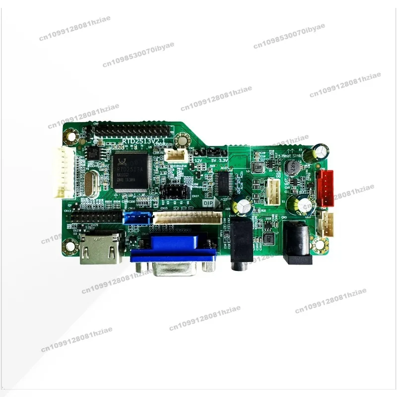 Write-free Driver RTD2513V2.1 LCD Driver Board HDMI + VGA Program-free PC Board Industrial Control Board
