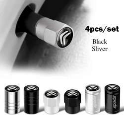 4PCS Metal Car Wheel Tire Valve Cover Dust Cover Auto Accessories For Citroen C1 C2 C3 Grand C4 Picasso C4L VTS C-ELYSEE DS DS3