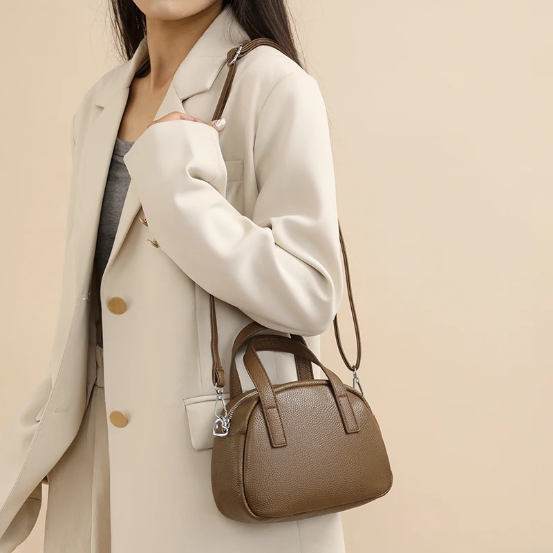 شعبية كلاسيكية أنيقة السيدات حقيبة كتف جلدية مصمم حقيبة يد كروس للنساء العلامة التجارية الفاخرة العصرية