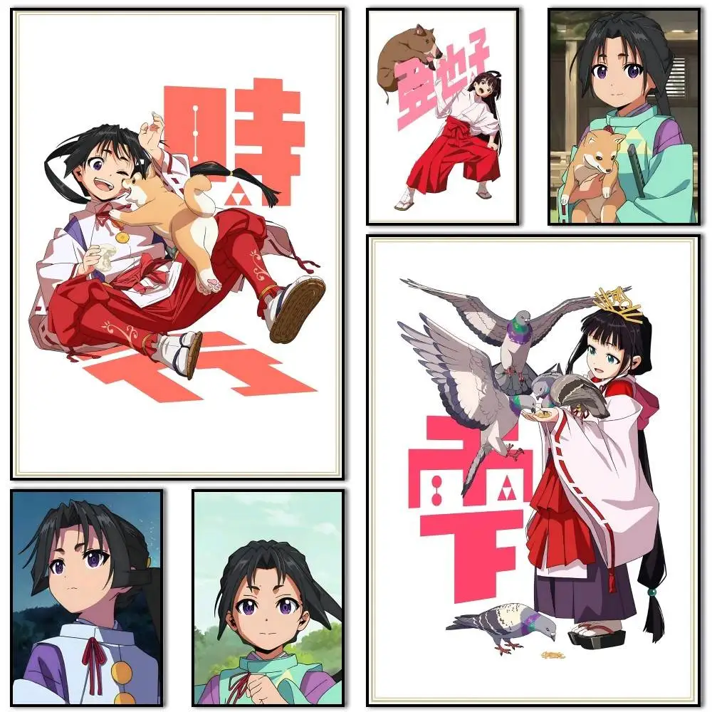 

Manga The Elusive Samurai Toki Poster Self-adhesive Art Waterproof Paper Sticker Coffee House Bar Room Wall Decor