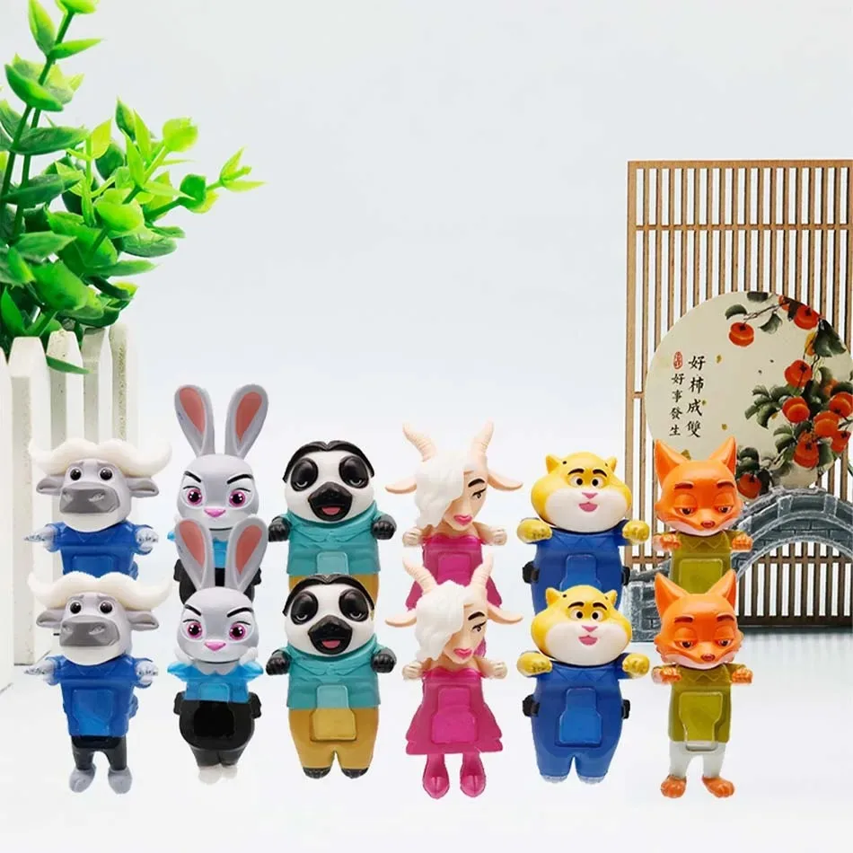 ديزني زوتوبيا 2 شخصيات كرتونية صندوق أعمى سلسلة عشوائية دمى قابلة للجمع هدية لعشاق عيد ميلاد الأطفال #5