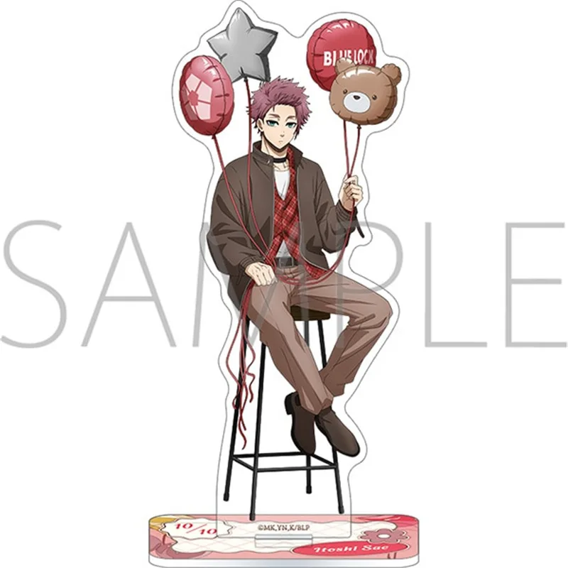 Blue Lock Japanese Anime Peripherals Valentine's Day Version Acrylic Stand Collectible Desk Ornaments Creative Birthday Gift Toy