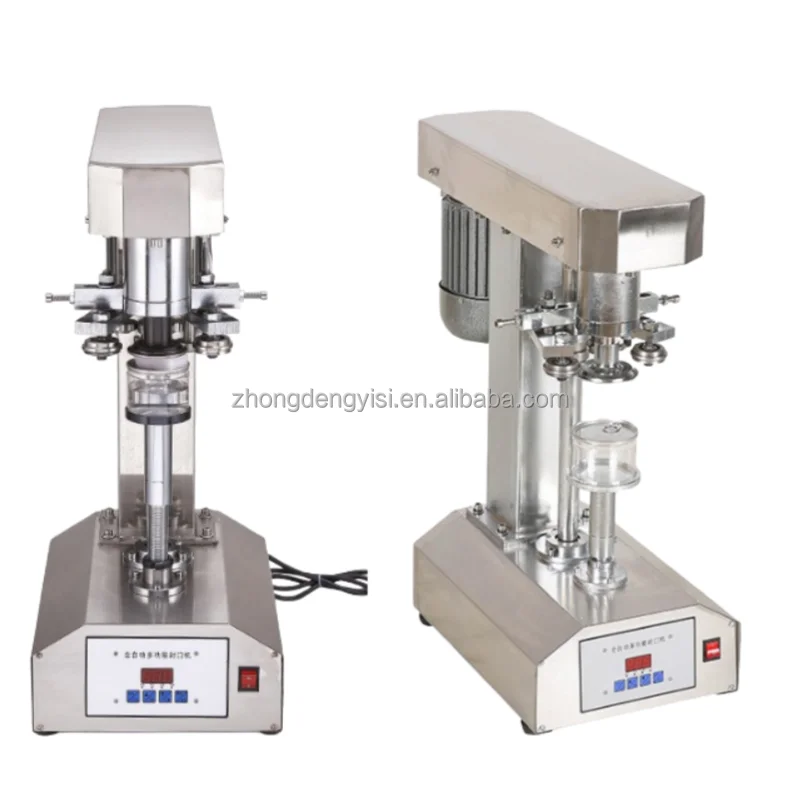 High Quality Automatic Electric Stainless Steel Can Sealing Machine Cold Sealing 25 Cans/Min Easy to Operate