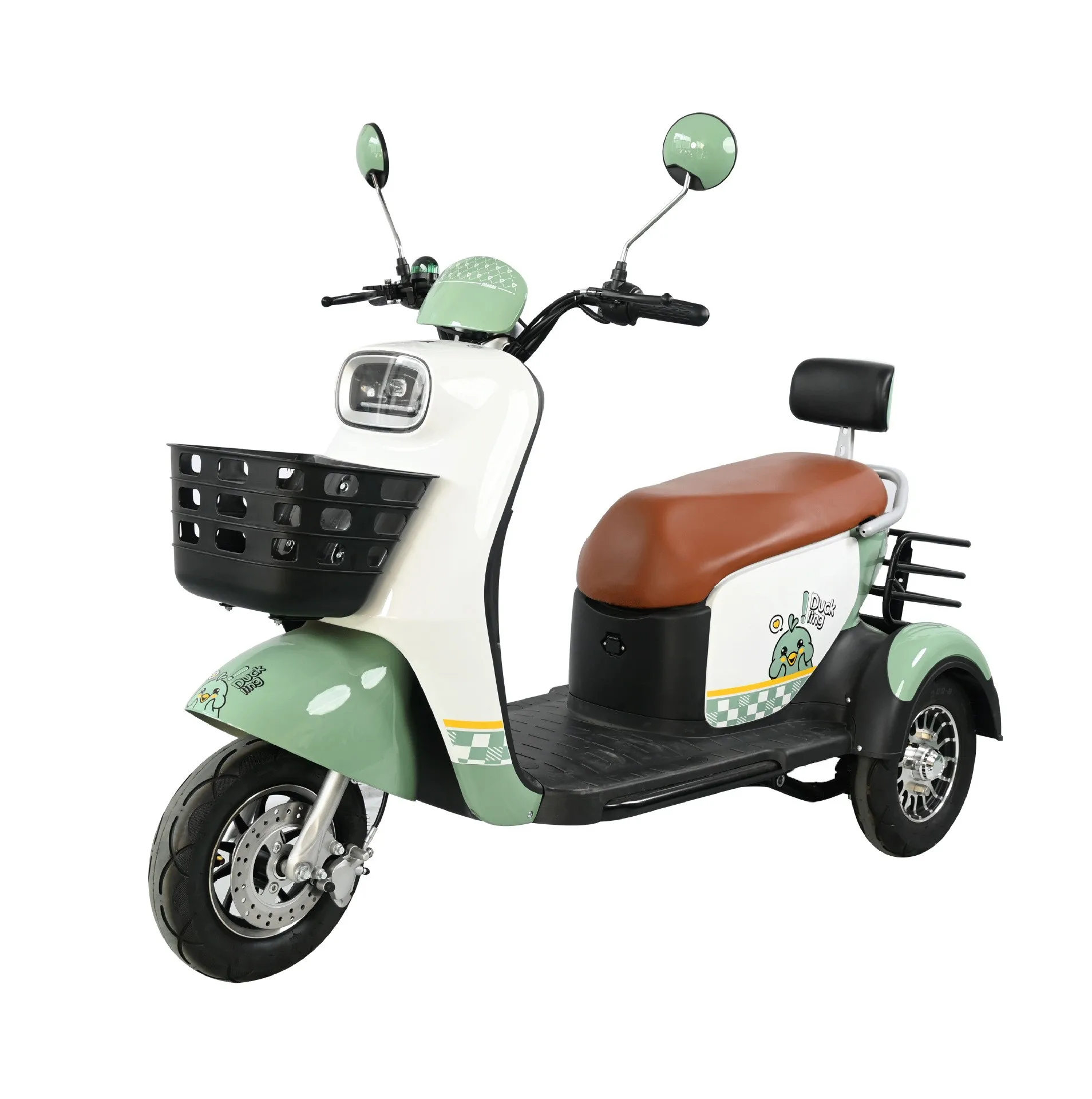 Electric Tricycle New Model Electric Tricycle, Elderly Mobility Vehicle, Long-range Battery-powered Electric Tricycle