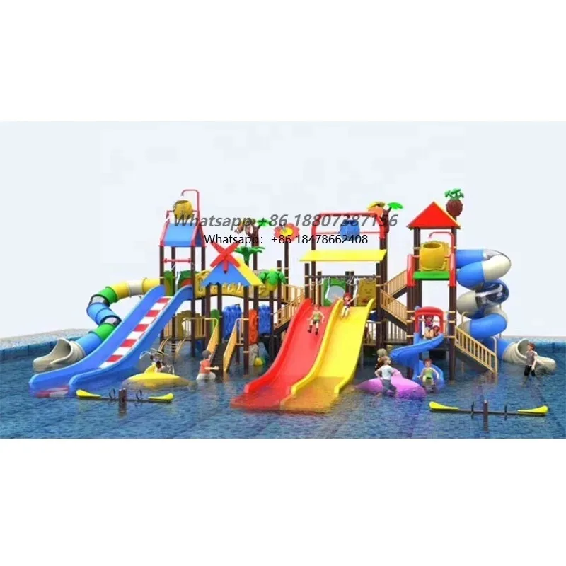 Newest Design Water Playground Water Play Equipment Water Slides Prices