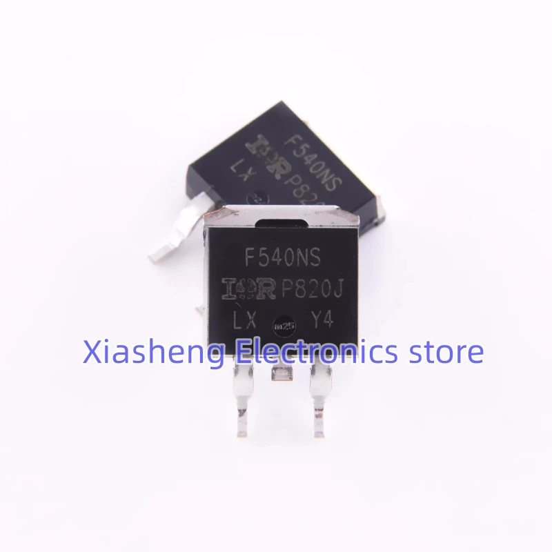 New Original 10Pcs F540NS IRF540NS F540S IRF540S IRF540NSTRLPBF TO-263 100V 33A SMD MOSFET Field-effect Transistor Good Quality