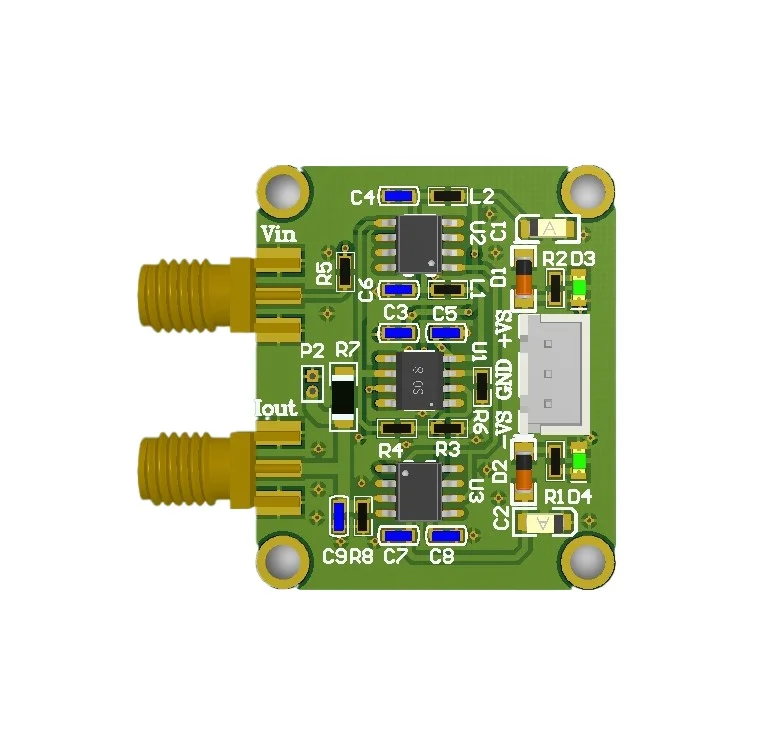 

0.5A voltage-controlled current source, AC-DC voltage-current converter, voltage-controlled constant current module