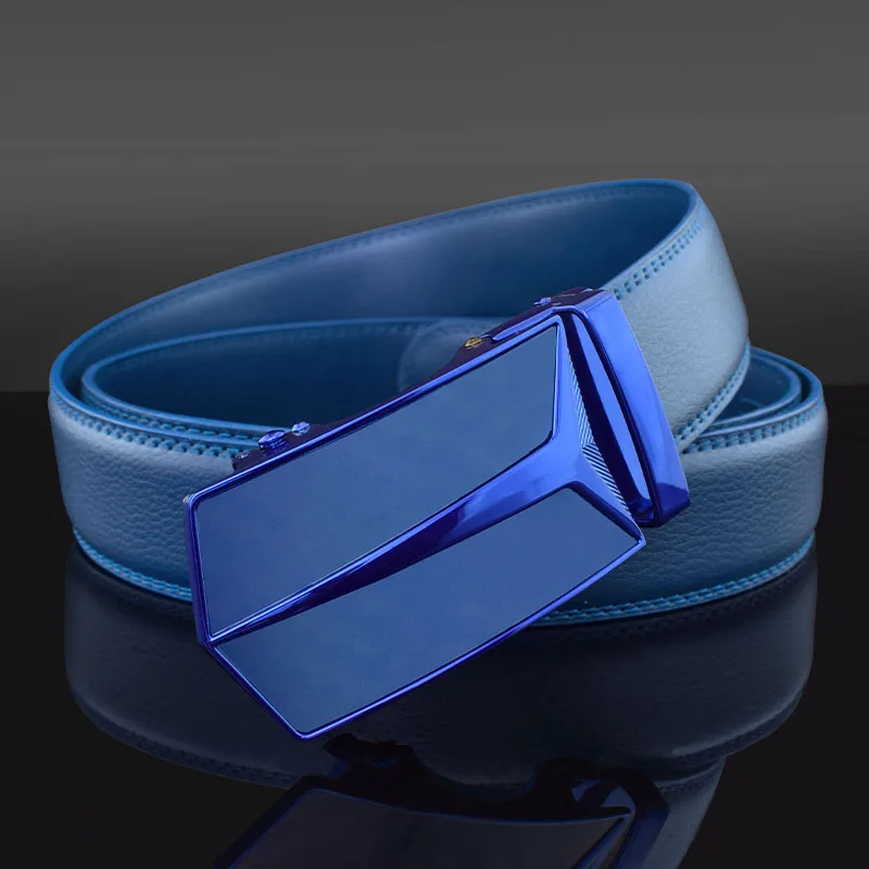 العلامة التجارية الجديدة رسالة T على شكل حزام رجالي مصمم الأبيض الفاخرة حزام جلد الموضة عالية الجودة مشبك معدني التلقائي